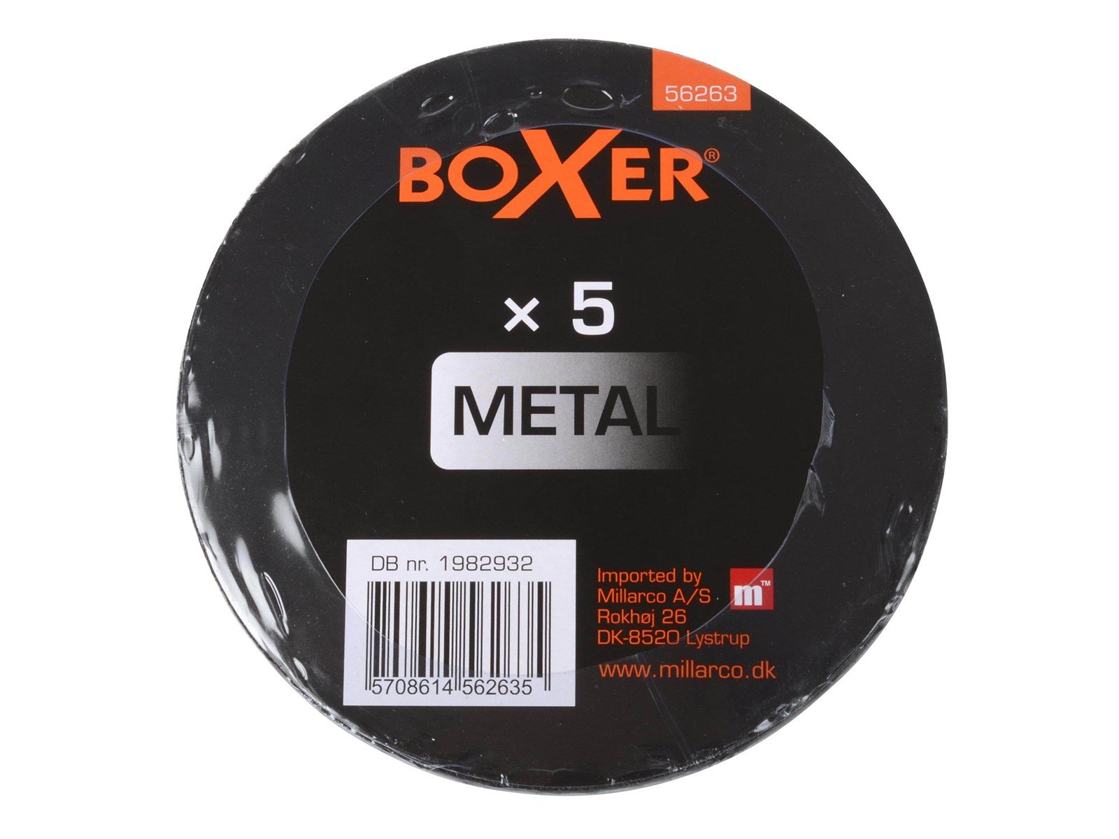 Boxer Cutting disc for metal Ø125x1.4 mm Boxer Cutting disc for metal Ø125x1.4 mm